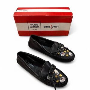 NEW Opening Ceremony x Minnetonka Driver Moccasin Shoes